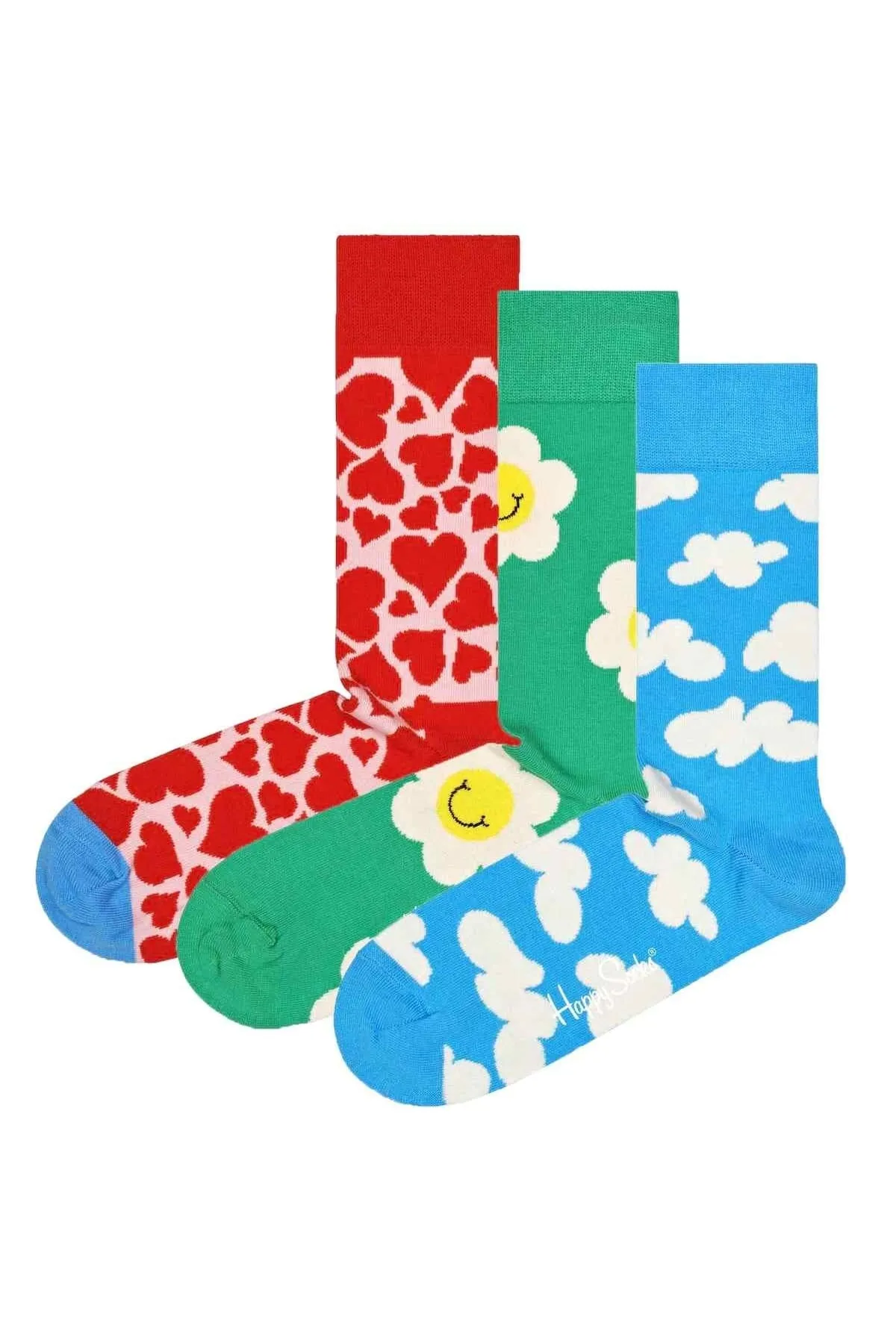 Happy Socks  3er-Pack I Flower U Socken-Geschenkset