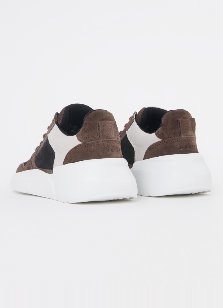 Nubikk Rocky Road Wave sneaker made of nubuck with suede details