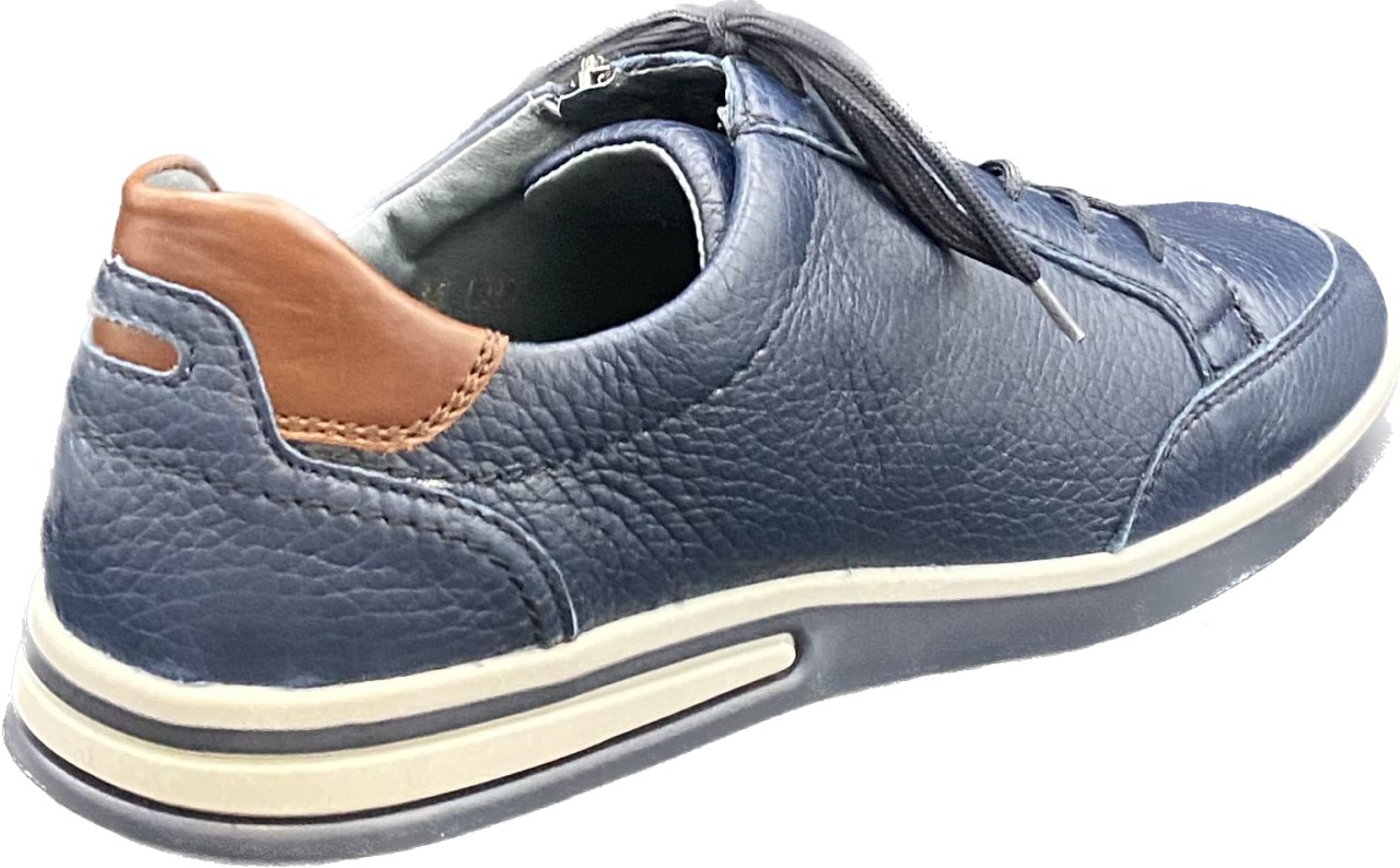 WALDLÄUFER Freizeit Schnürer blau 623005