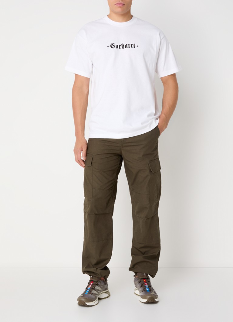 Koszulka Carhartt WIP Greatest Hits wykonana z organicznej bawełny z dwustronnym nadrukiem.