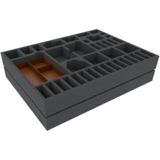 6-teiliges Feldherr Schaumstoff-Set + Tokenhalter für HeroQuest (2021) - Grundspielbox