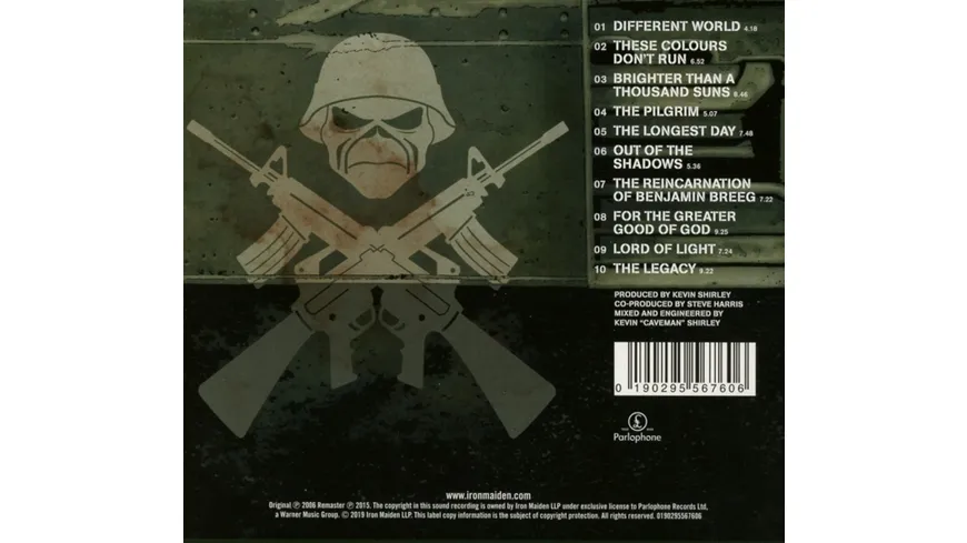 A Matter Of Life And Death (2015 Remaster) Digipak