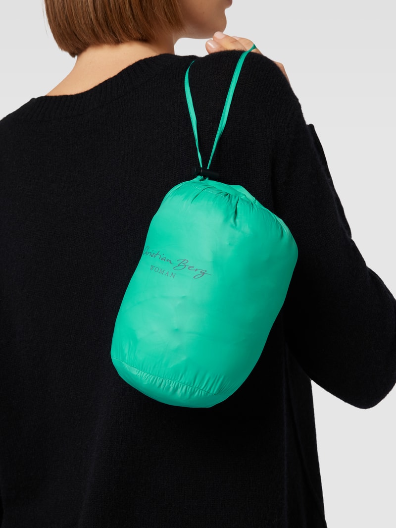 Hoodie aus Baumwollmischung 'BOXING CAPSULE' in dunkelgrün