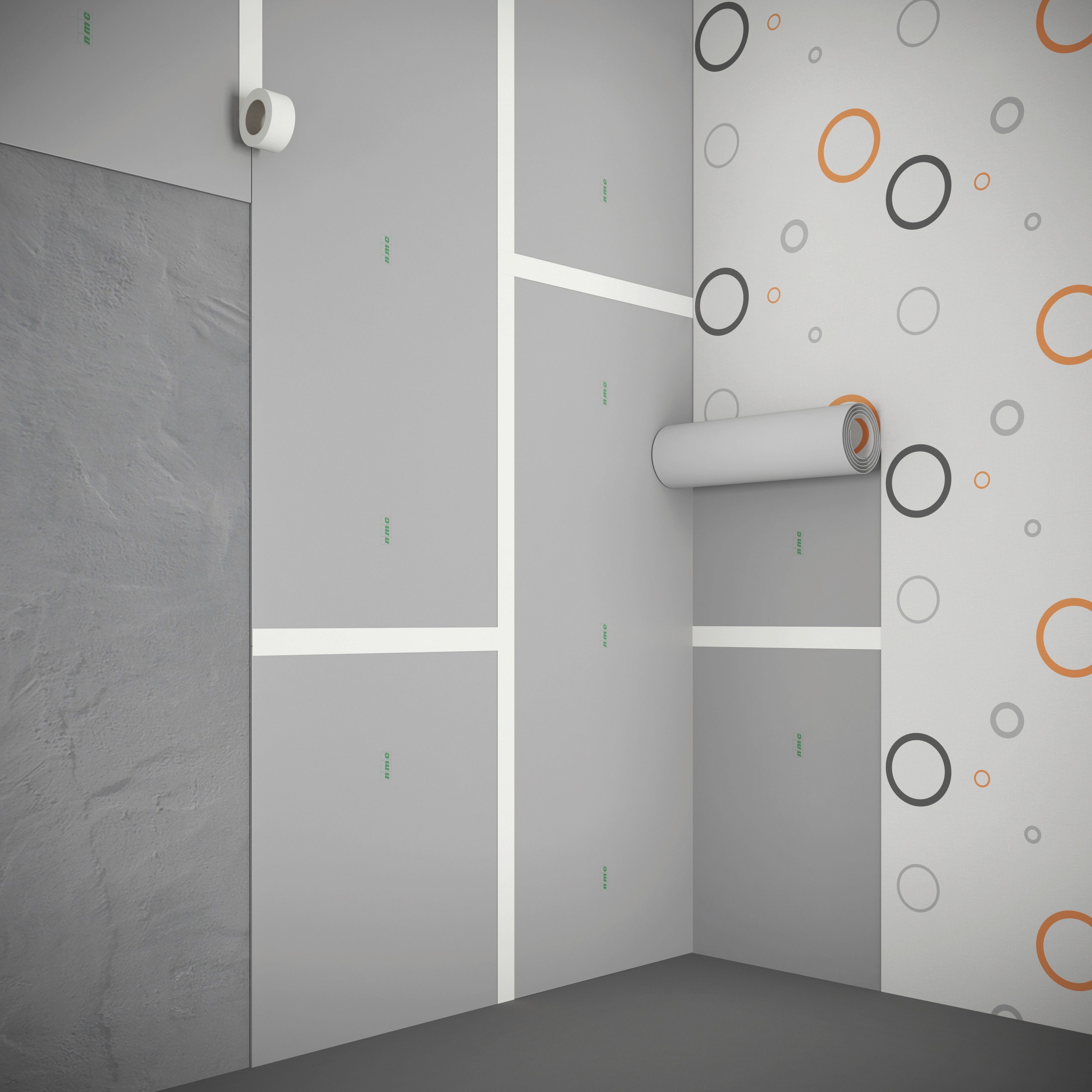 noma Dämmunterlage Noma Plan 4mm, (Set, 6-St)