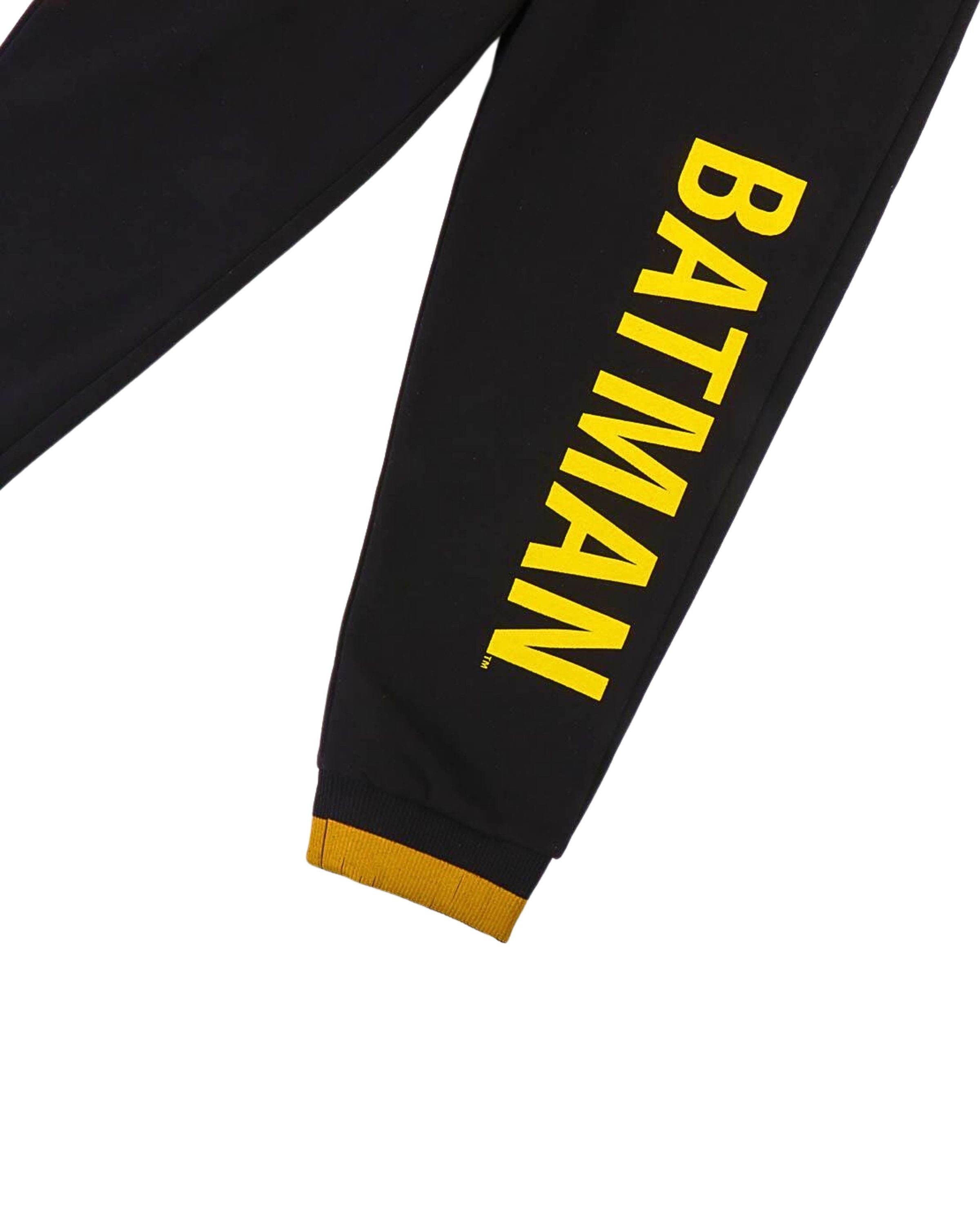 Batman Freizeitanzug DC Comics (2-tlg), Jungen Outfit Kapuzenpullover + Hose Größe 122 - 152 cm