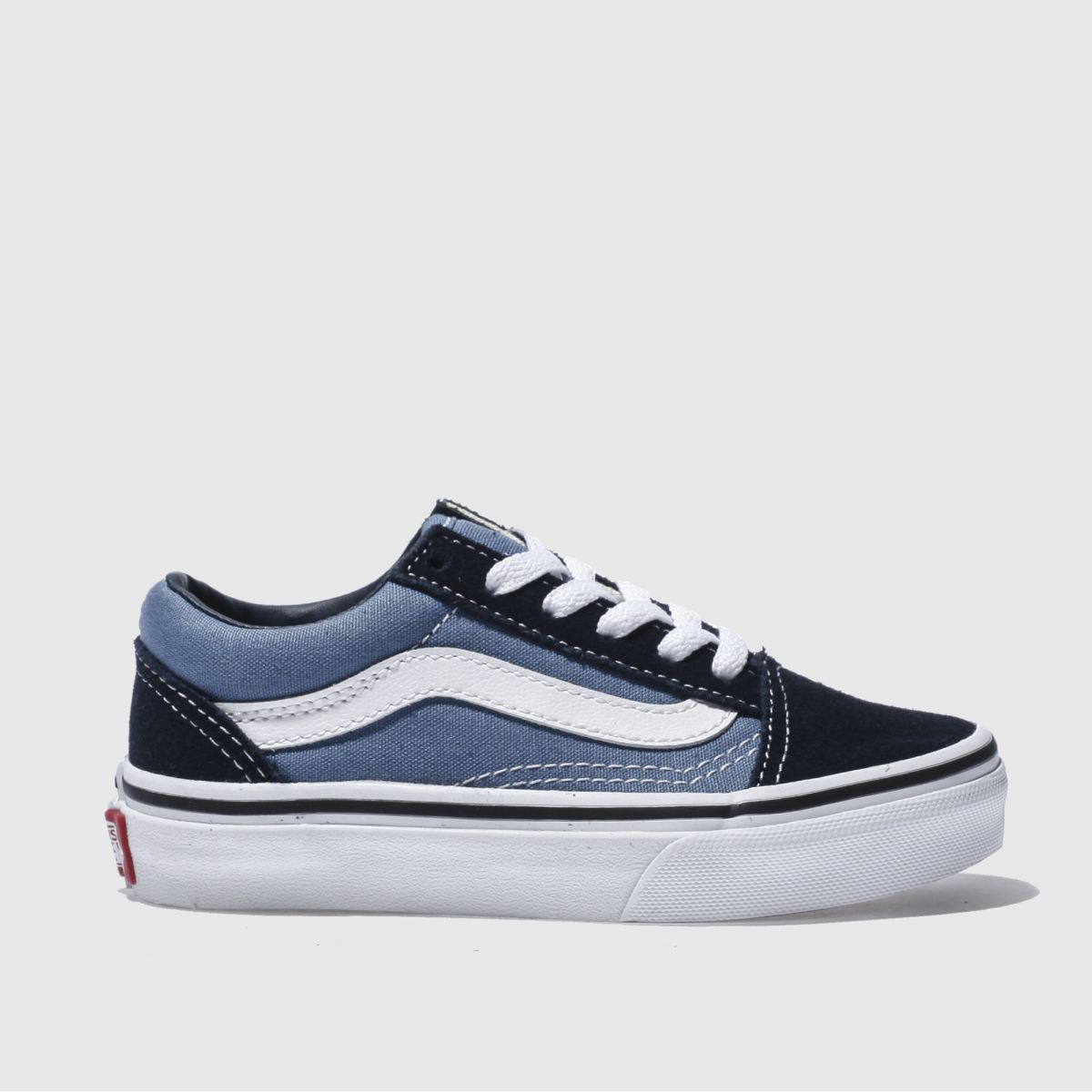 Vans sötétkék old skool fiú junior edzőcipő
