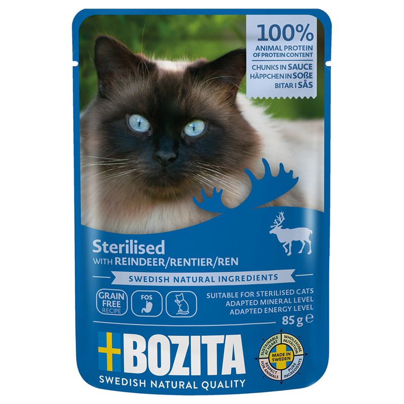 Bozita Häppchen in Soße Sterilised 12 x 85 g