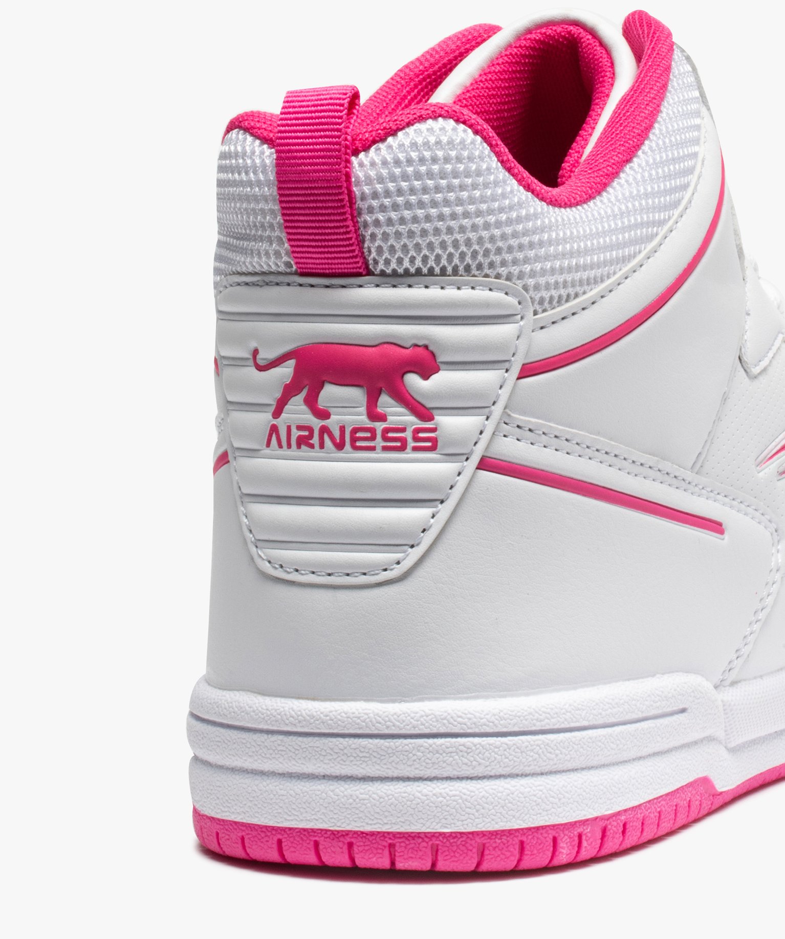 Baskets fille semi-montantes bicolores - Airness blanc | GEMO