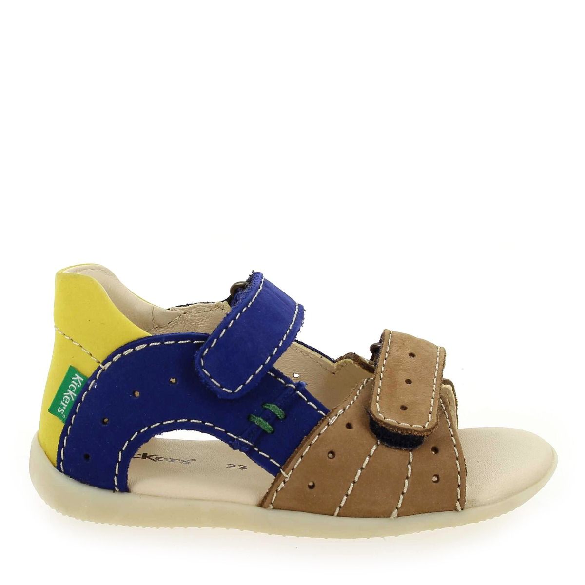 Kickers  BOPING-2 - Beige Bleu