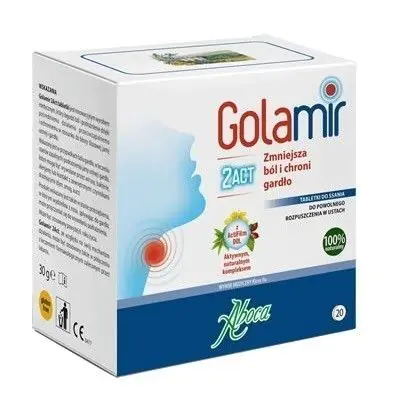 Aboca Golamir pastile s 2 djelovanja