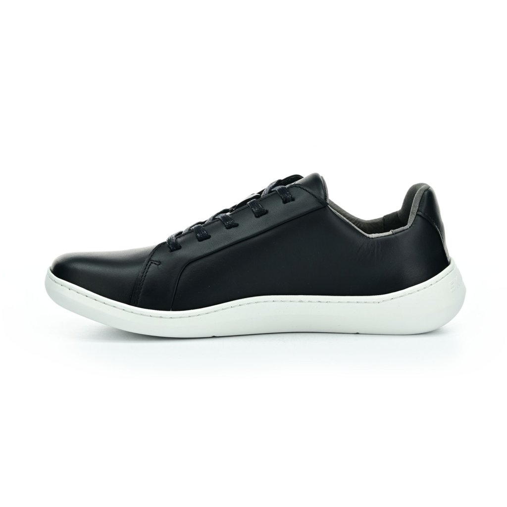 Skinners Moonwalker Leather Black Barfußsneakers