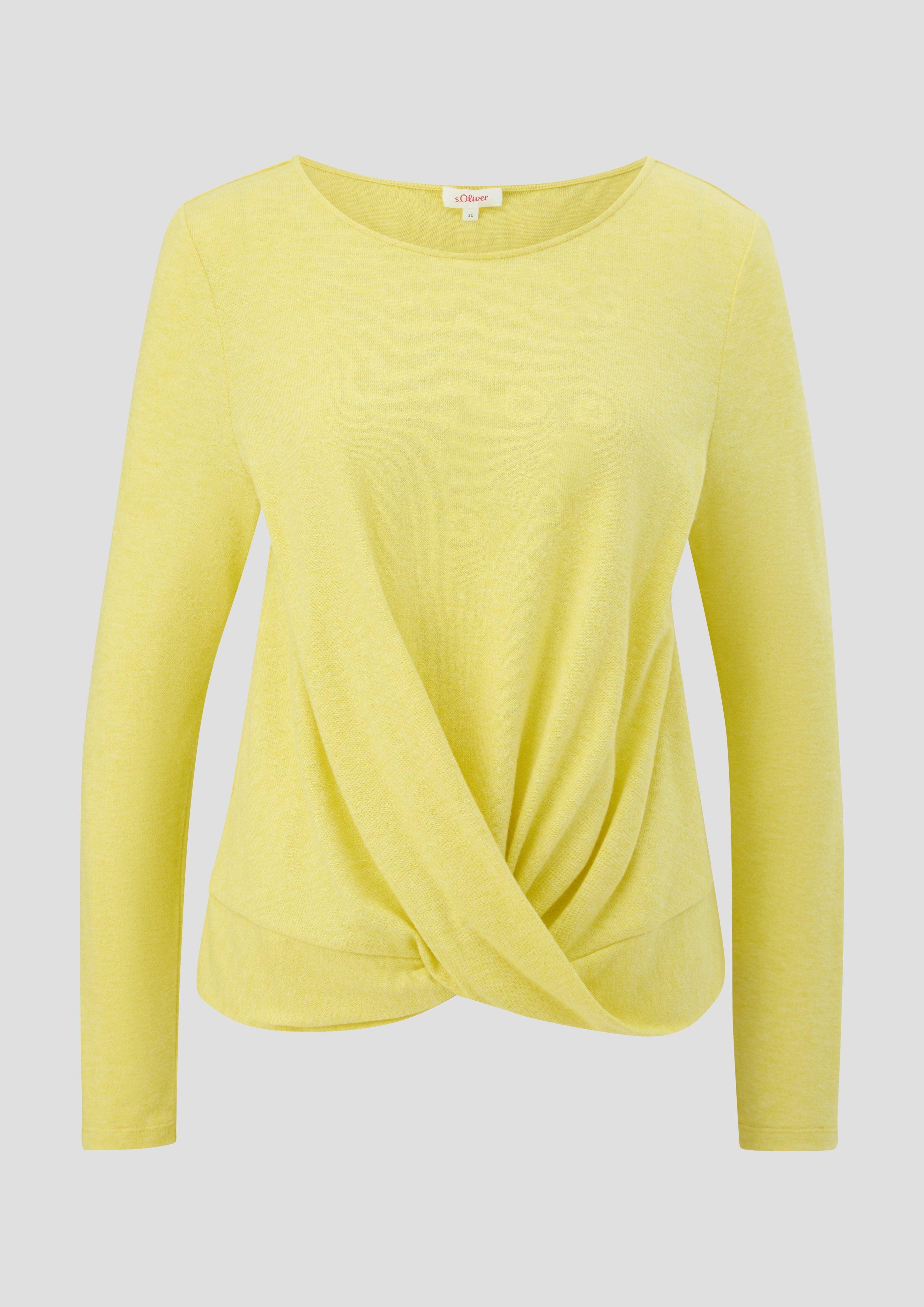 Longsleeve mit Wickeldetail  2136282-14W9