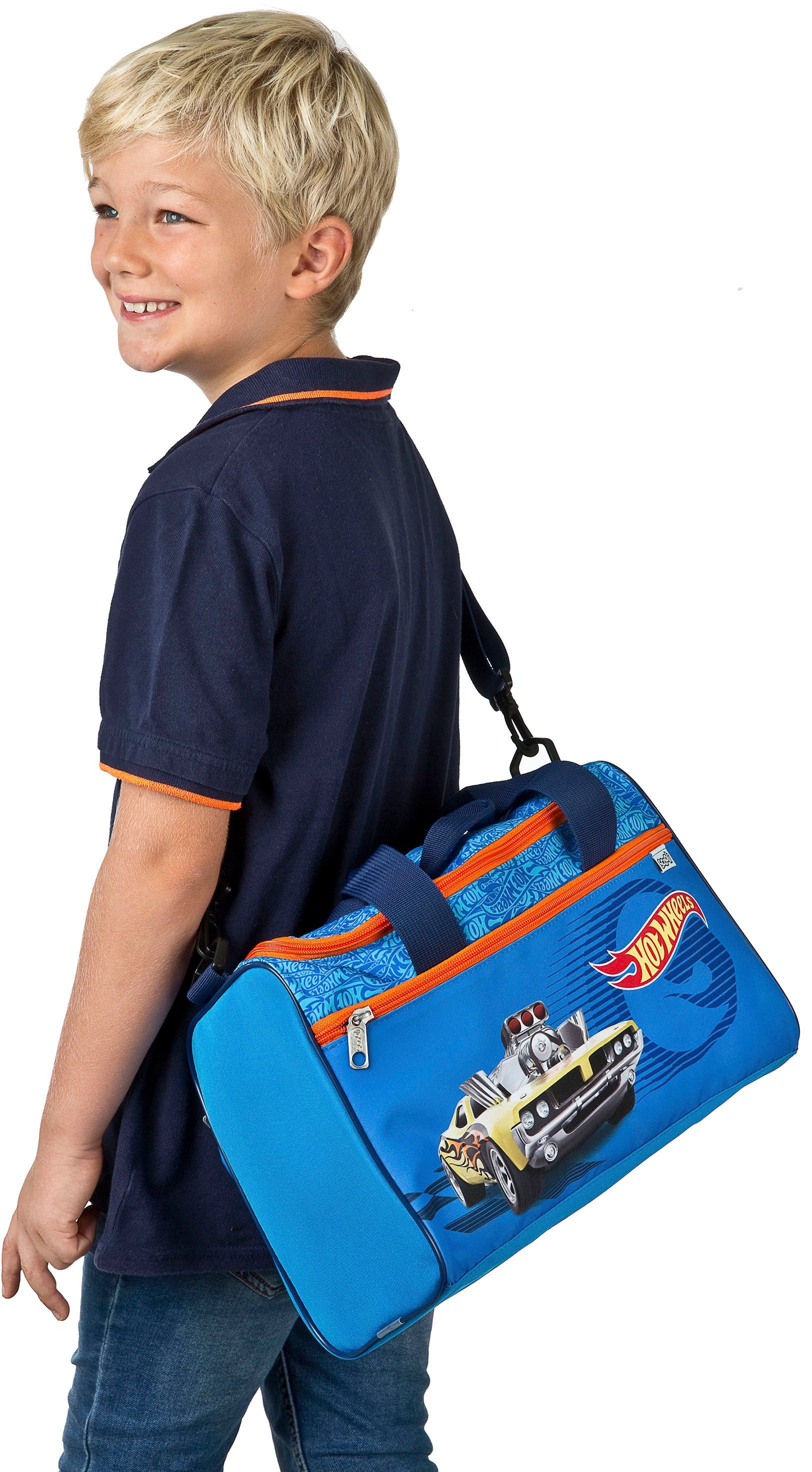 Scooli Sporttasche Hot Wheels, für Schule und Freizeit