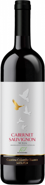 Colomba Bianca Bio-Cabernet Sauvignon Sicilia DOC Colomba Bianca Italien  trocken - 6er Karton