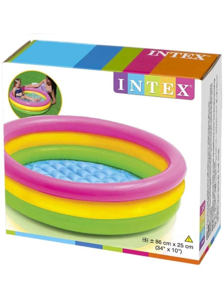 Intex 58924NP - Planschbecken - Sunset Glow Babypool (86x25cm) in bunt günstig kaufen onesize