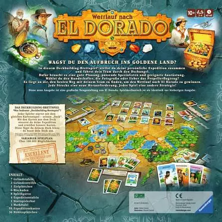 Wettlauf nach El Dorado - Spiel ab 10 Jahren