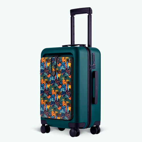 PVG Boulogne Green 4-Wheel Hard-Shell Suitcase