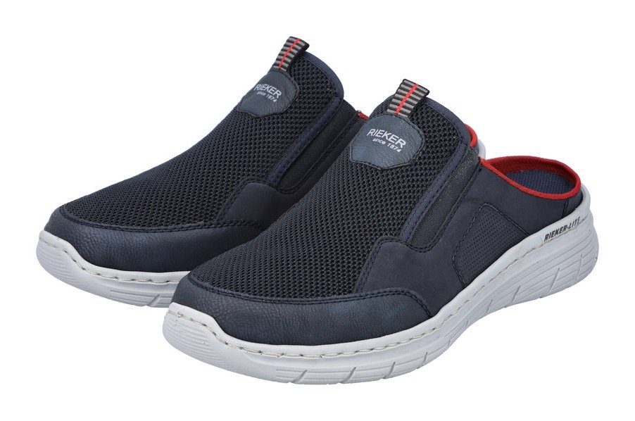 Rieker Clog im Materialmix