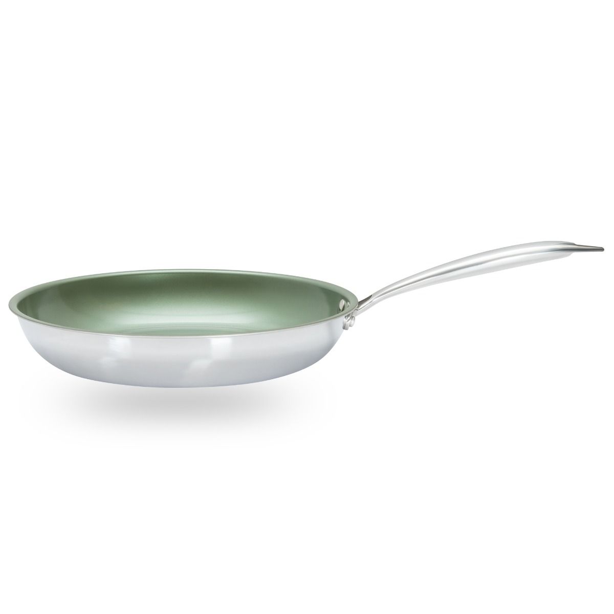 Just Vegan 28 cm Edelstahl Eco-pfanne
