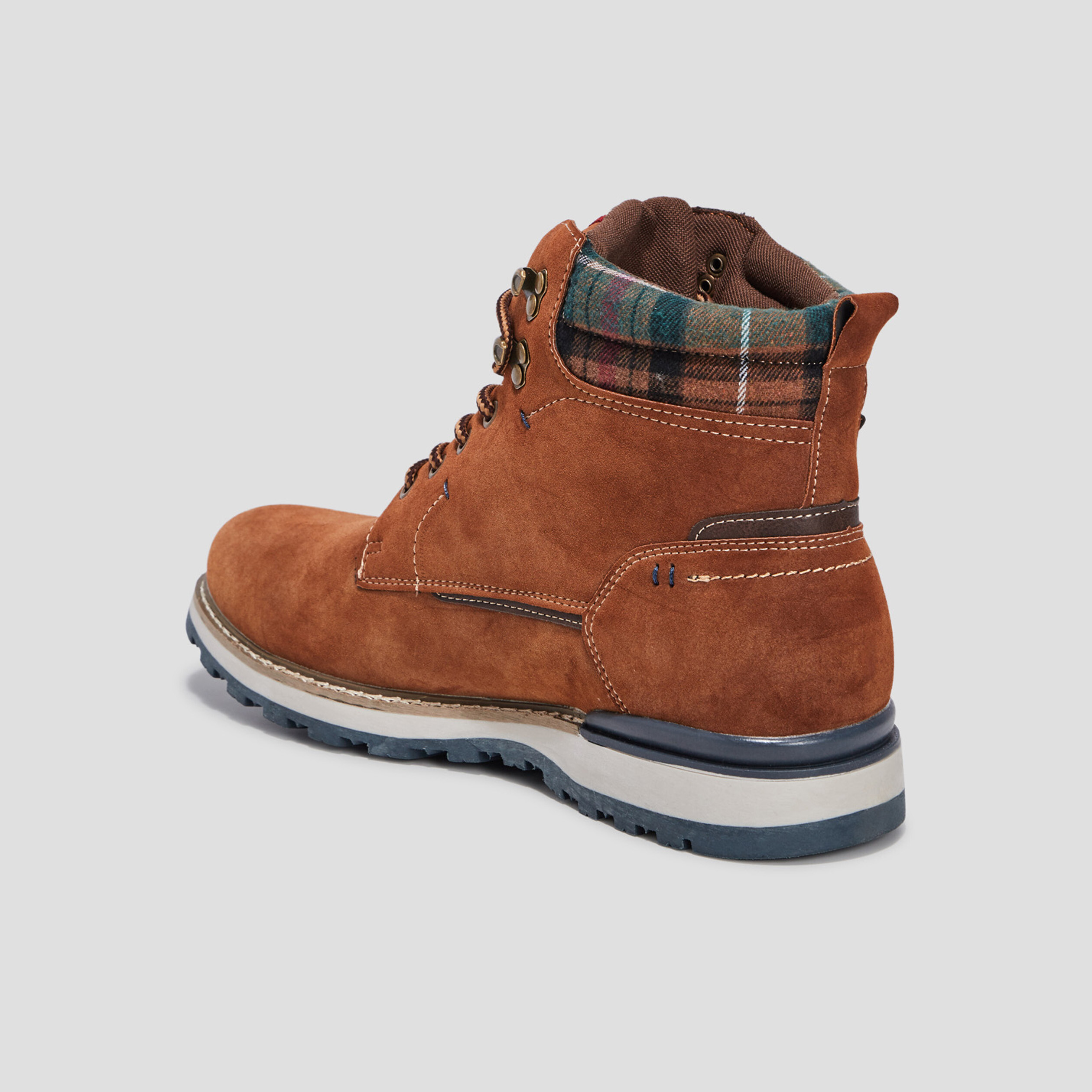 Bottines à lacets Trappeur marron cognac homme | La Halle