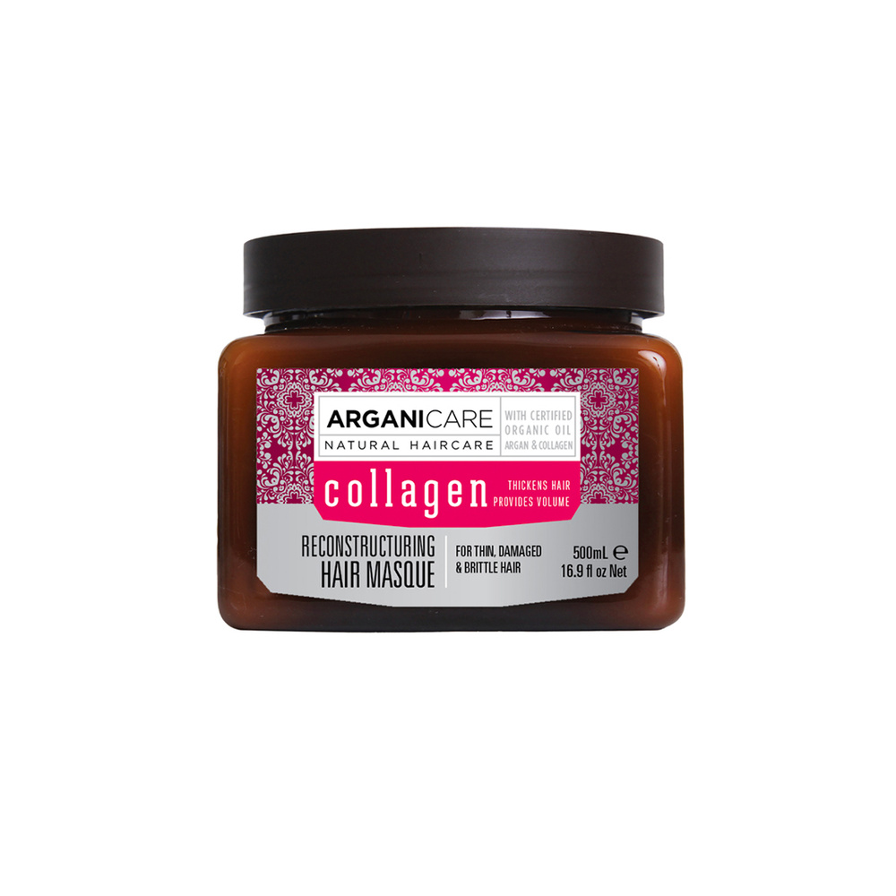 Arganicare Masque au collagène réparateur Pour cheveux fins, dévitalisé s , sans volume
