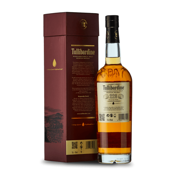 Tullibardine 228 Burgundy Finish 43%