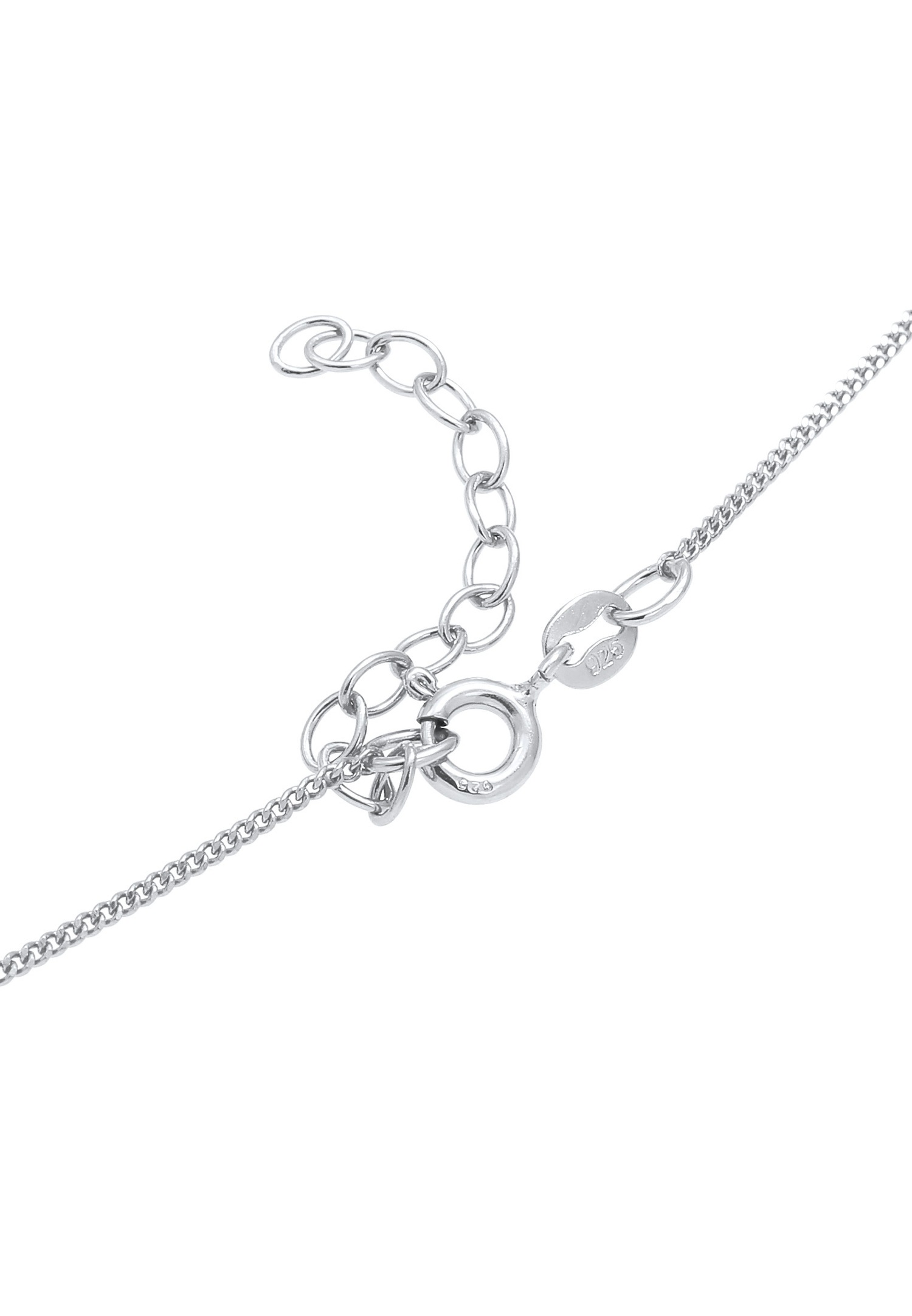 Elli Women's Trendy Basic Heart Choker in 925 Sterling Silver
