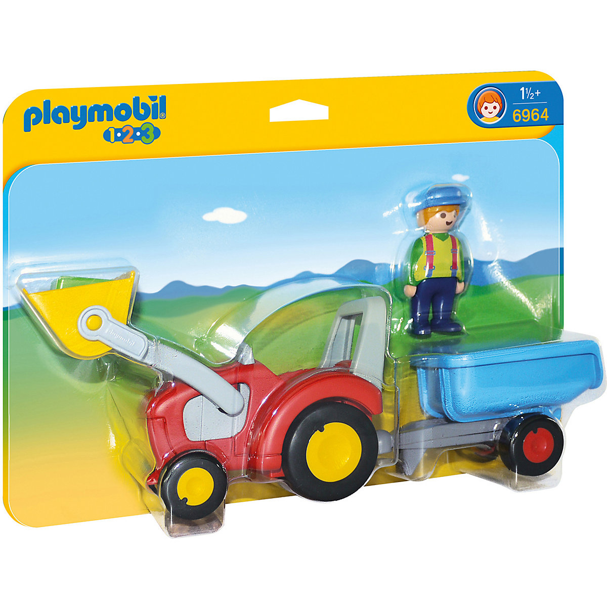 PLAYMOBIL® 6964 Traktor mit Anhänger