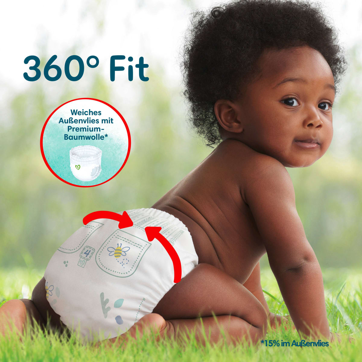 Baby Pants Harmonie Gr.5 Junior (12-17 kg), Monatsbox, 144 St