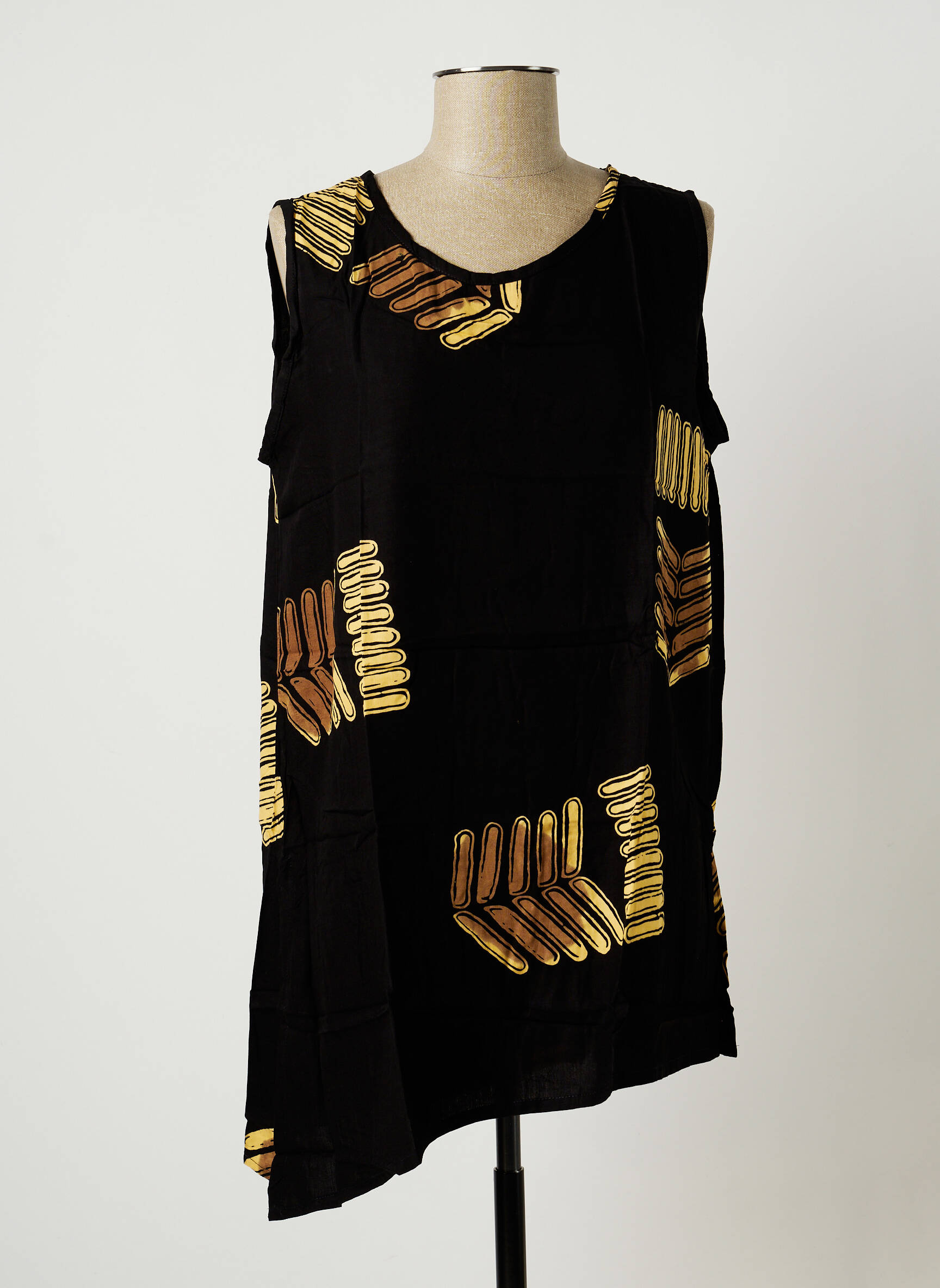 Dou Dou S Tuniquesansmanche Femme couleur noir