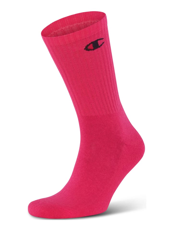 Champion Freizeitsocken Crew Socks Pastel in Shades of red günstig kaufen 43-46