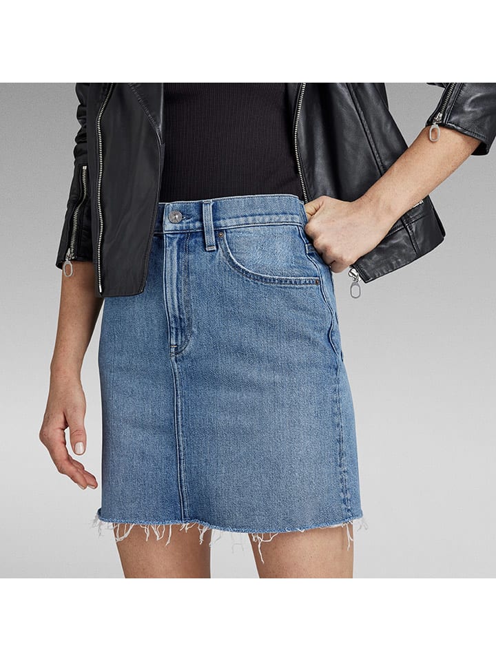 G-Star Jeansrock in Blau günstig kaufen