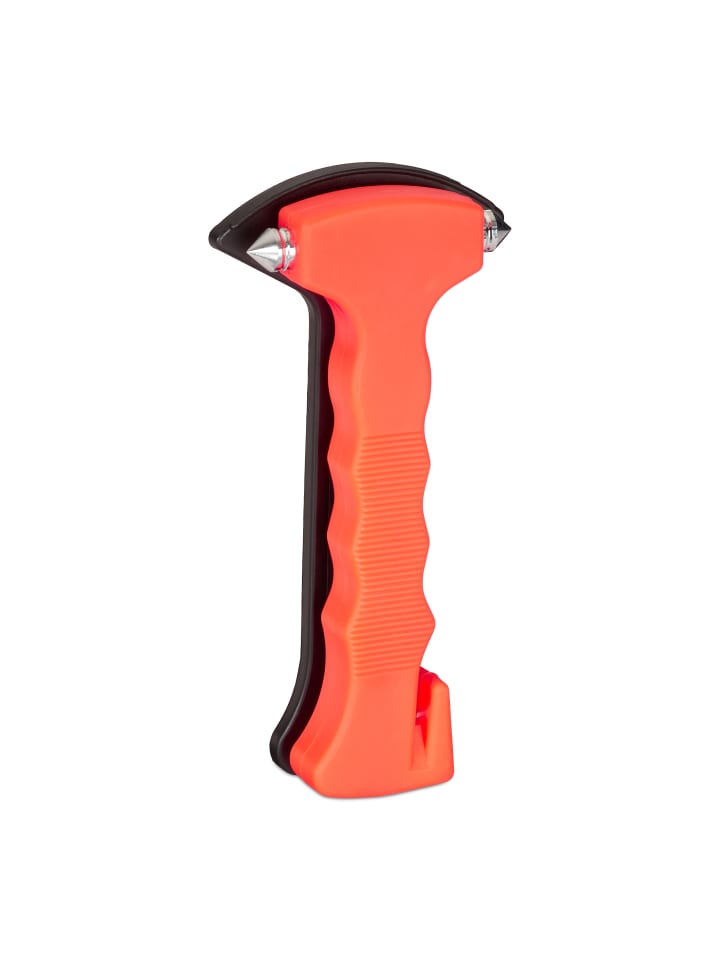 relaxdays Notfallhammer in Orange günstig kaufen onesize