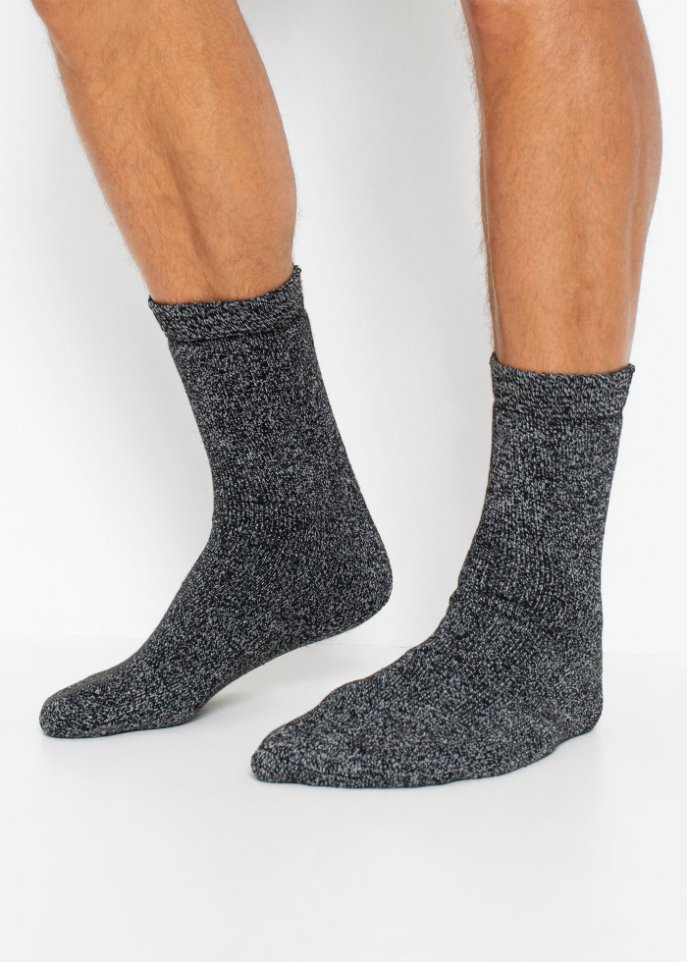 Thermo Frottee Socken (5er Pack) mit Bio-Baumwolle