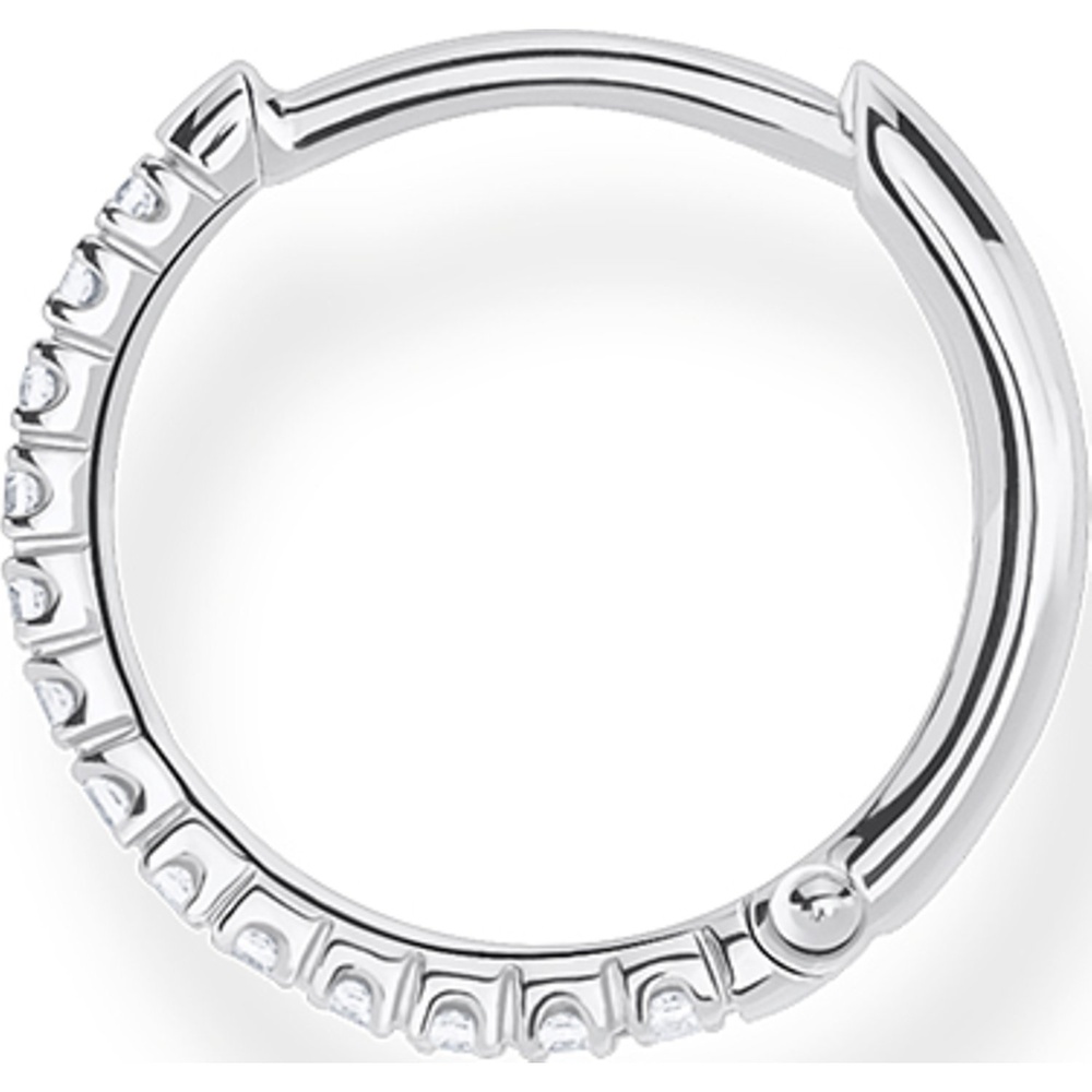 Thomas Sabo Boucle d'oreille unique 925 Argent Boucles d'oreilles