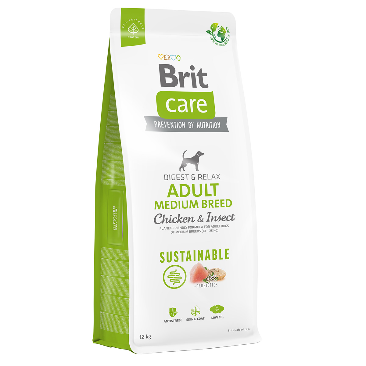 Brit Care Dog Sustainable Adult Medium Breed 12kg bei ZooRoyal