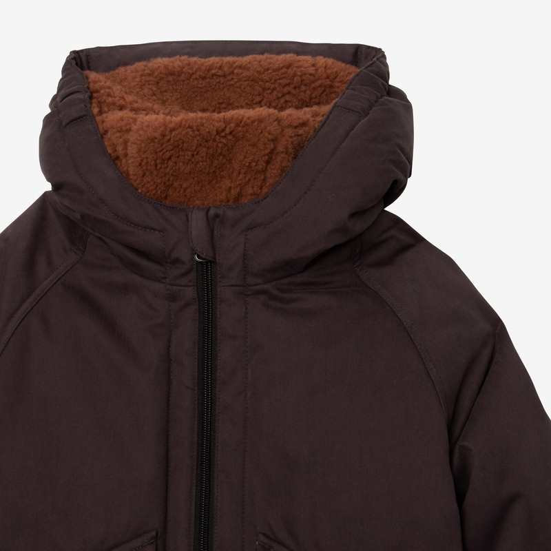 Parka fille fourrée noire Catimini