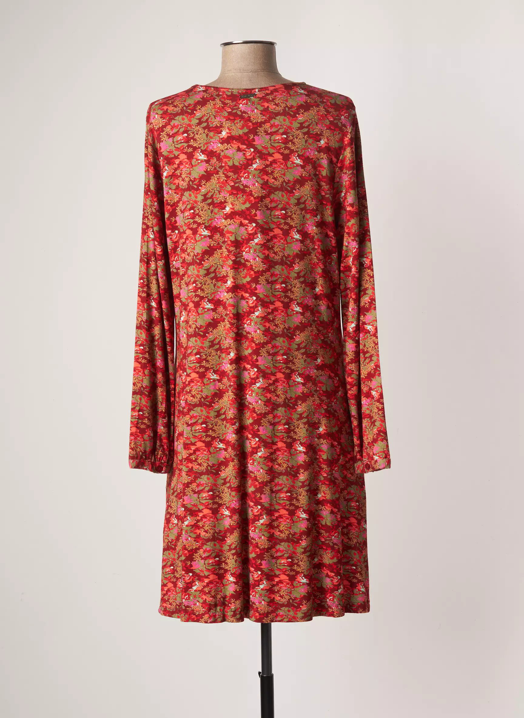 Agathe   Louise Robes Mi Longues Femme couleur rouge