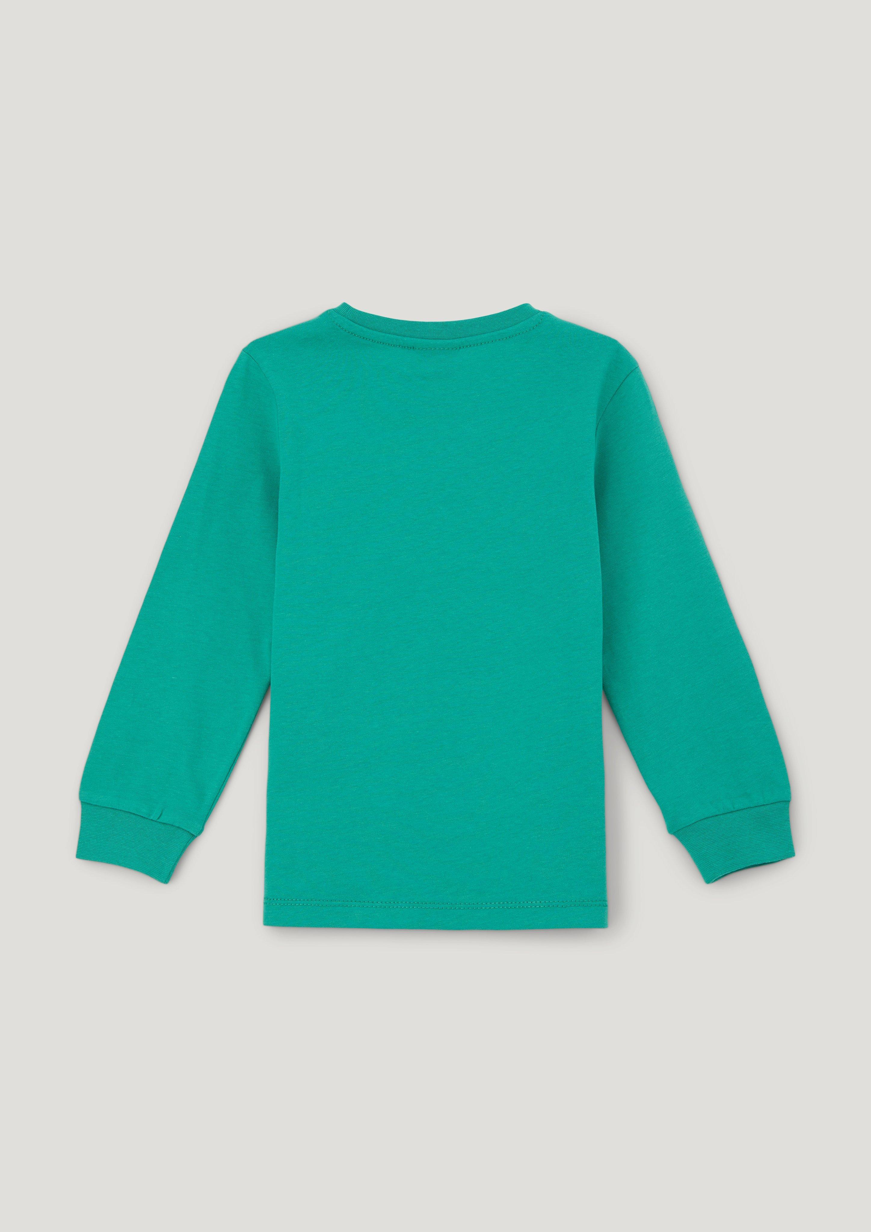 Longsleeve mit gummiertem Print  2134106-6619