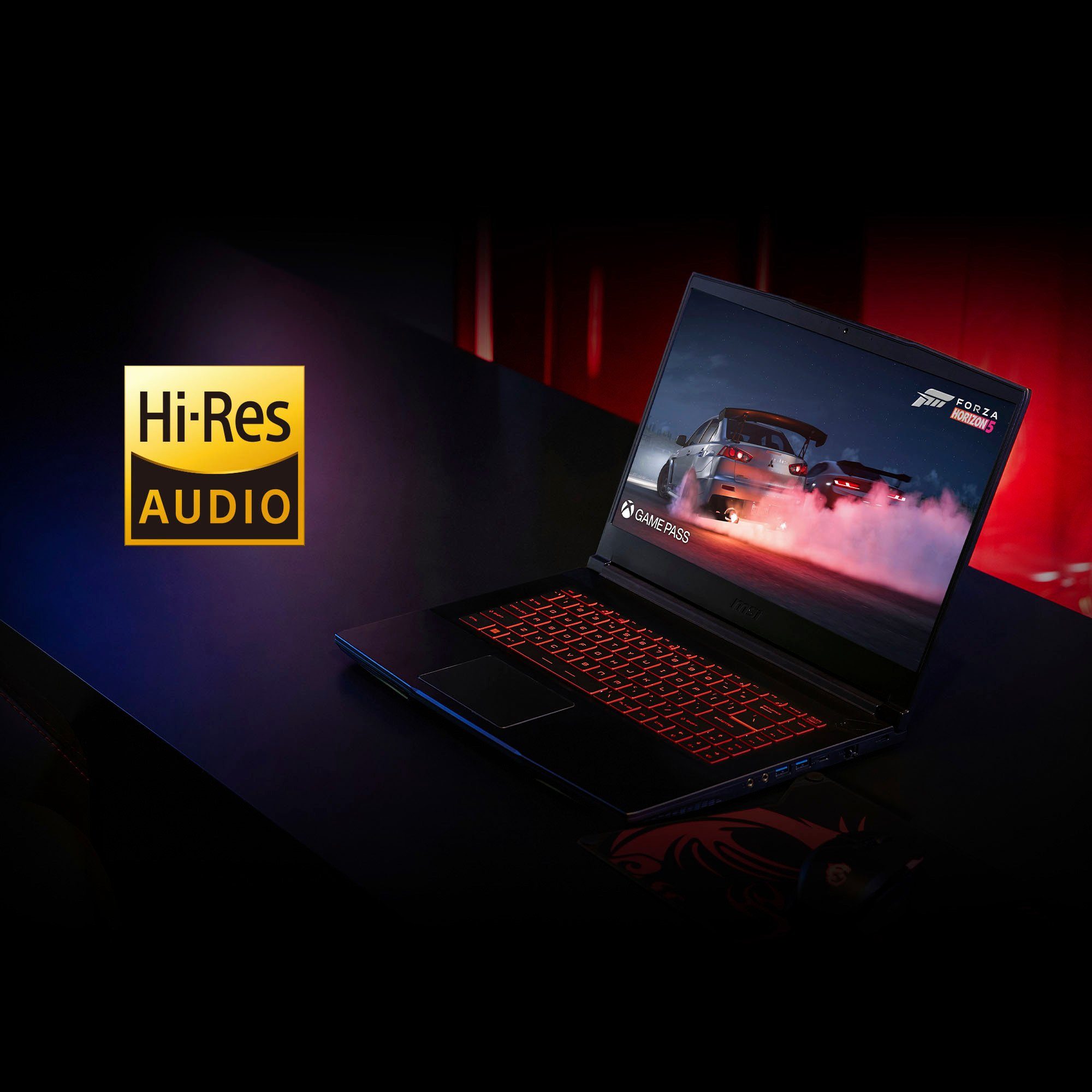 MSI Thin GF63 12UC-822 Gaming-Notebook (39,6 cm/15,6 Zoll, Intel Core i5 12450H, GeForce RTX 3050, 512 GB SSD)