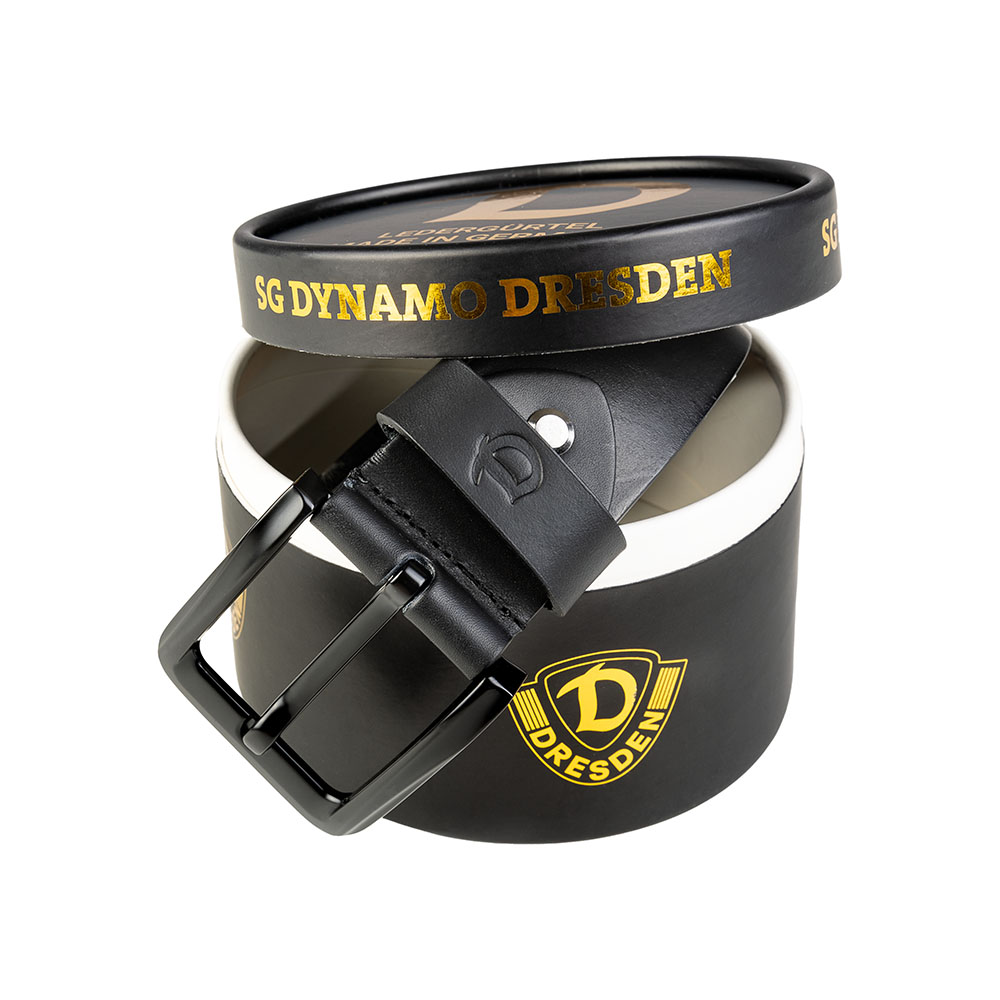 Ledergürtel DYNAMO schwarz