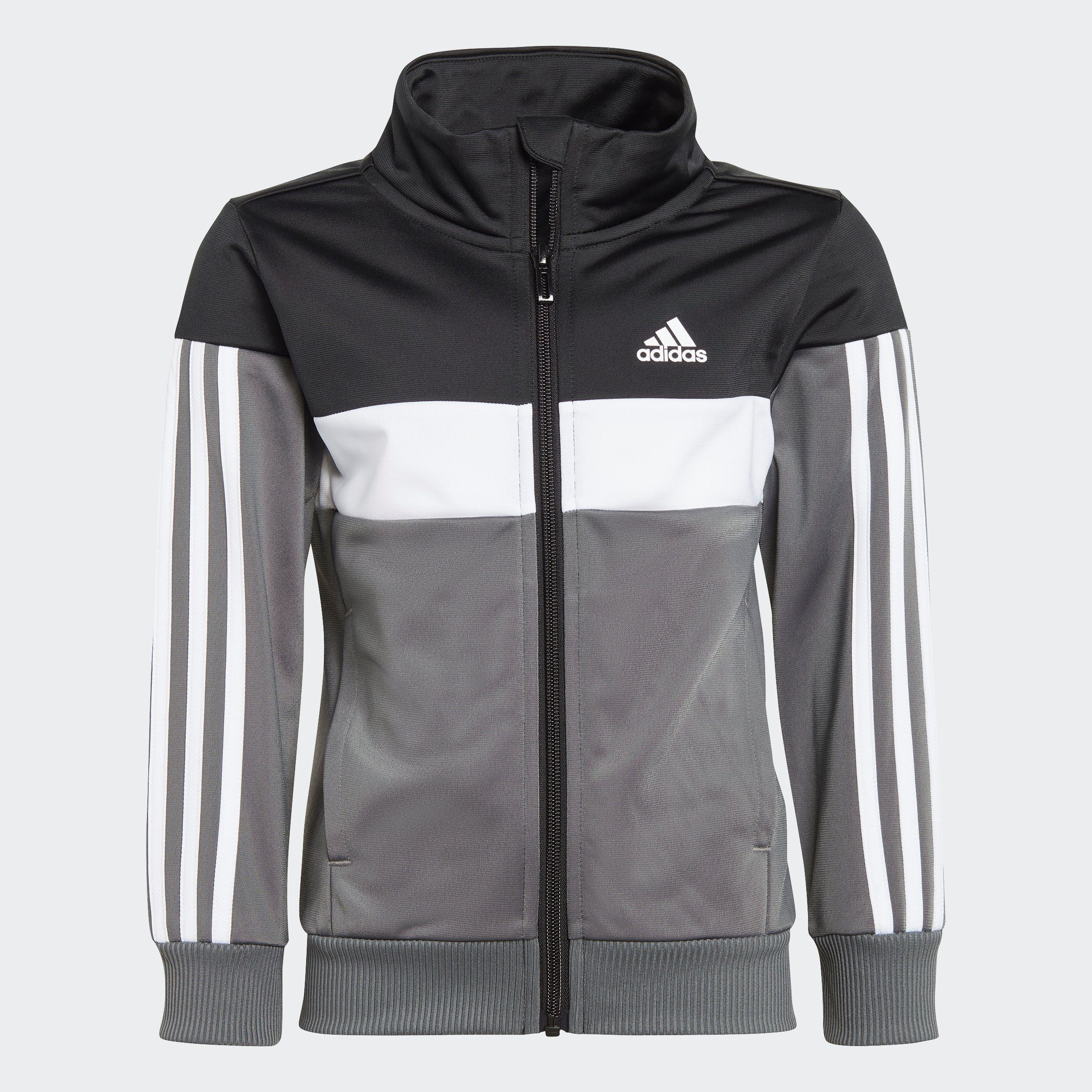 adidas Sportswear Trainingsanzug TIBERIO 3-STREIFEN COLORBLOCK SHINY KIDS (2-tlg)
