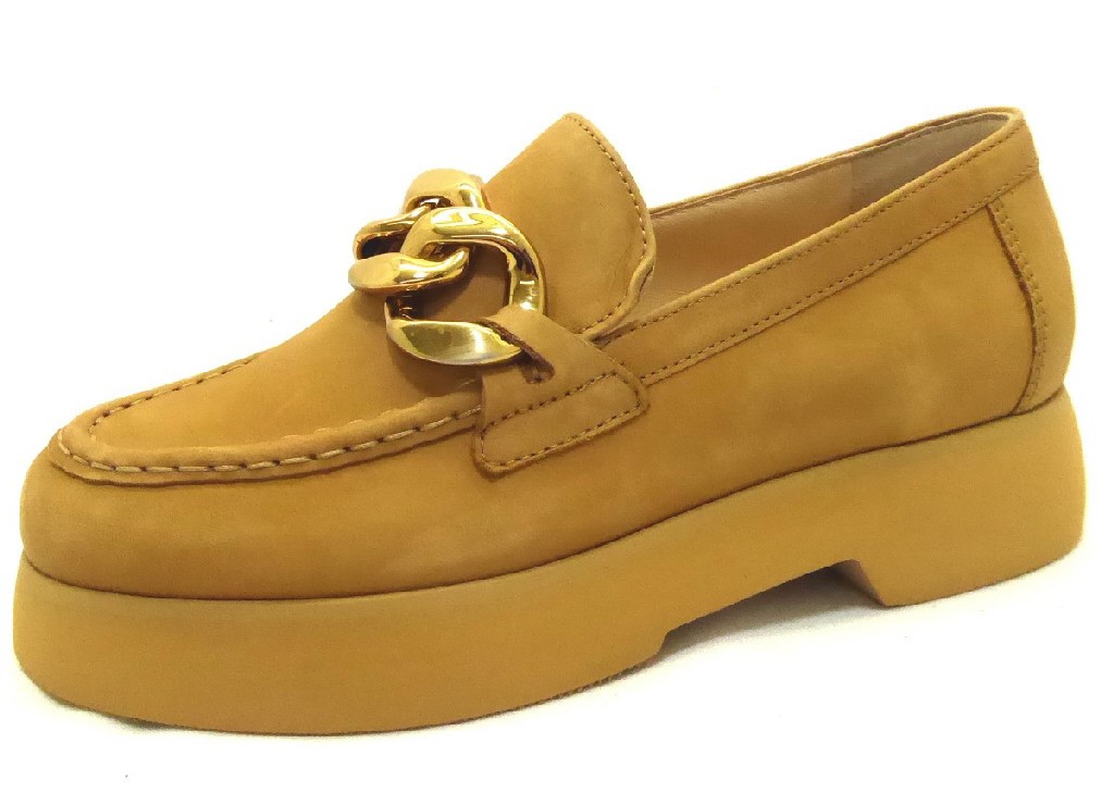 HÖGL Klassische Slipper braun Plateau-Slipper, Toffee