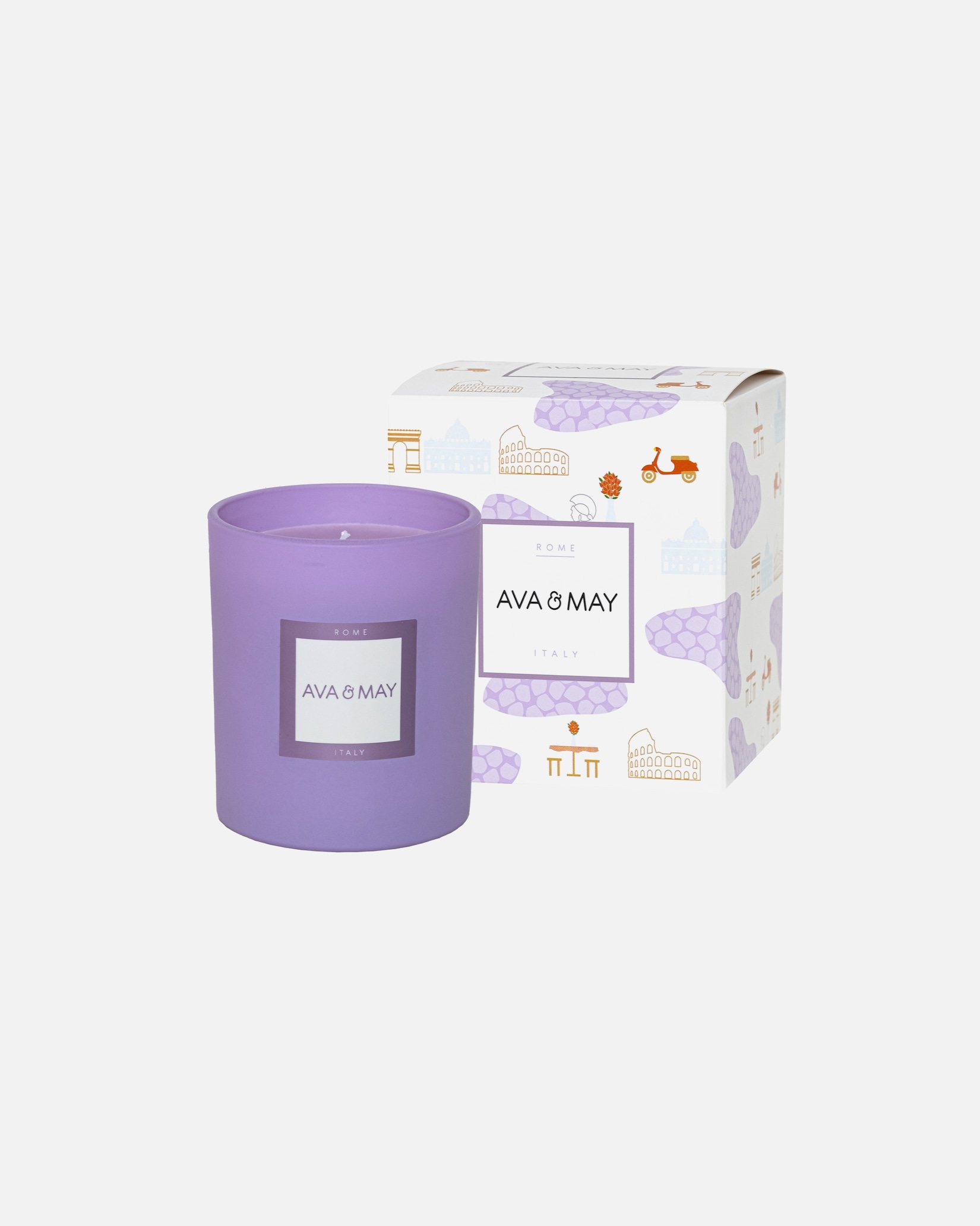 AVA & MAY Bougie parfumée Rome