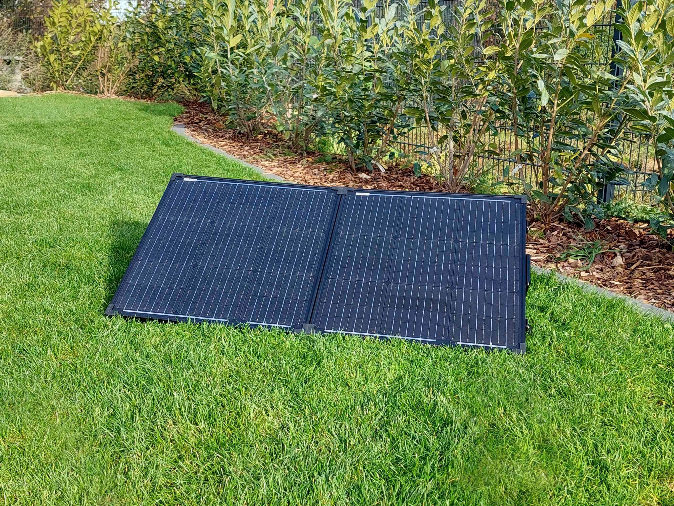 Technaxx Solarmodul TX-215, Monokristallin, 100 W, mit Laderegler