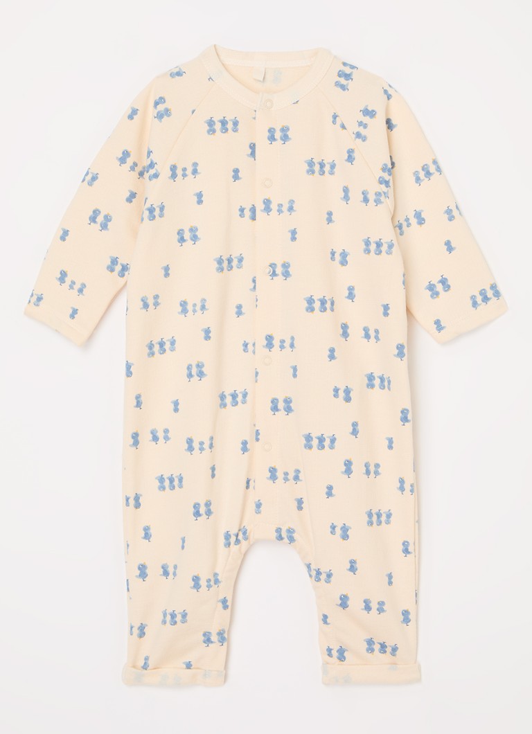 Βρεφική φόρμα Petit Bateau με στάμπα