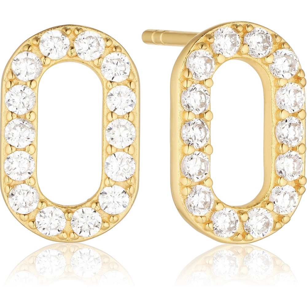 Sif Jakobs Jewellery Boucles d'oreilles à fermoir à poussette 925 Argent Boucles d'oreilles