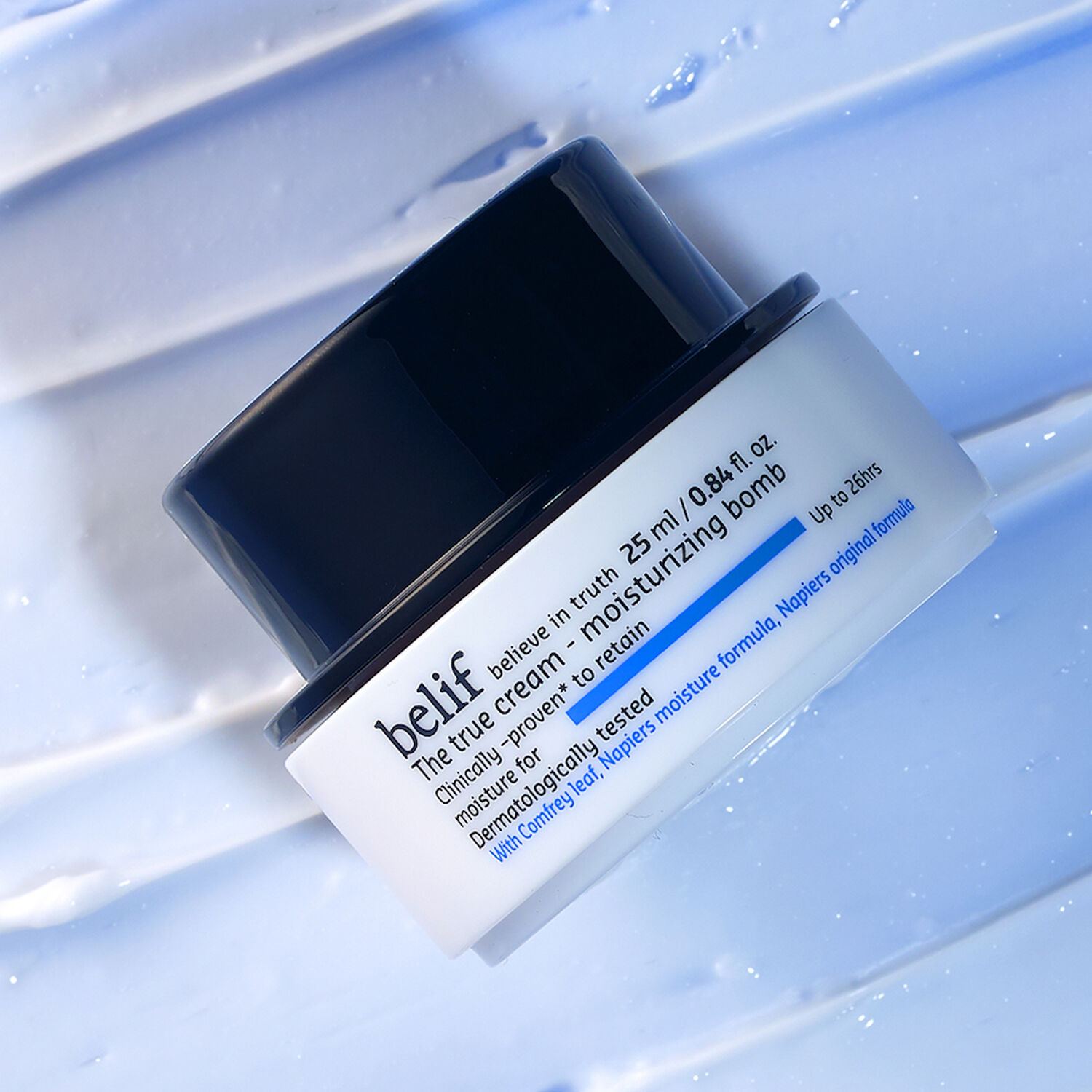 Belif The true Cream - Moisturizing Bomb Crème Visage Format Voyage