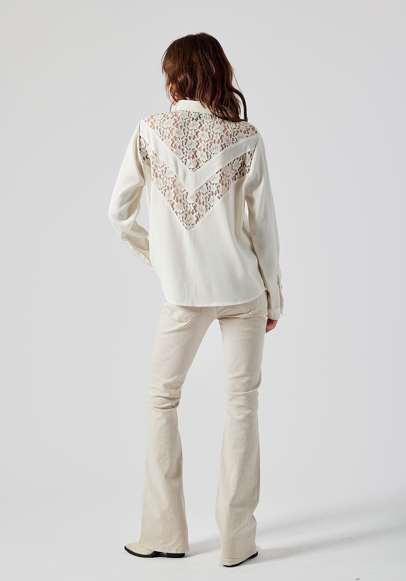 CHERI  Chemise écrue femme