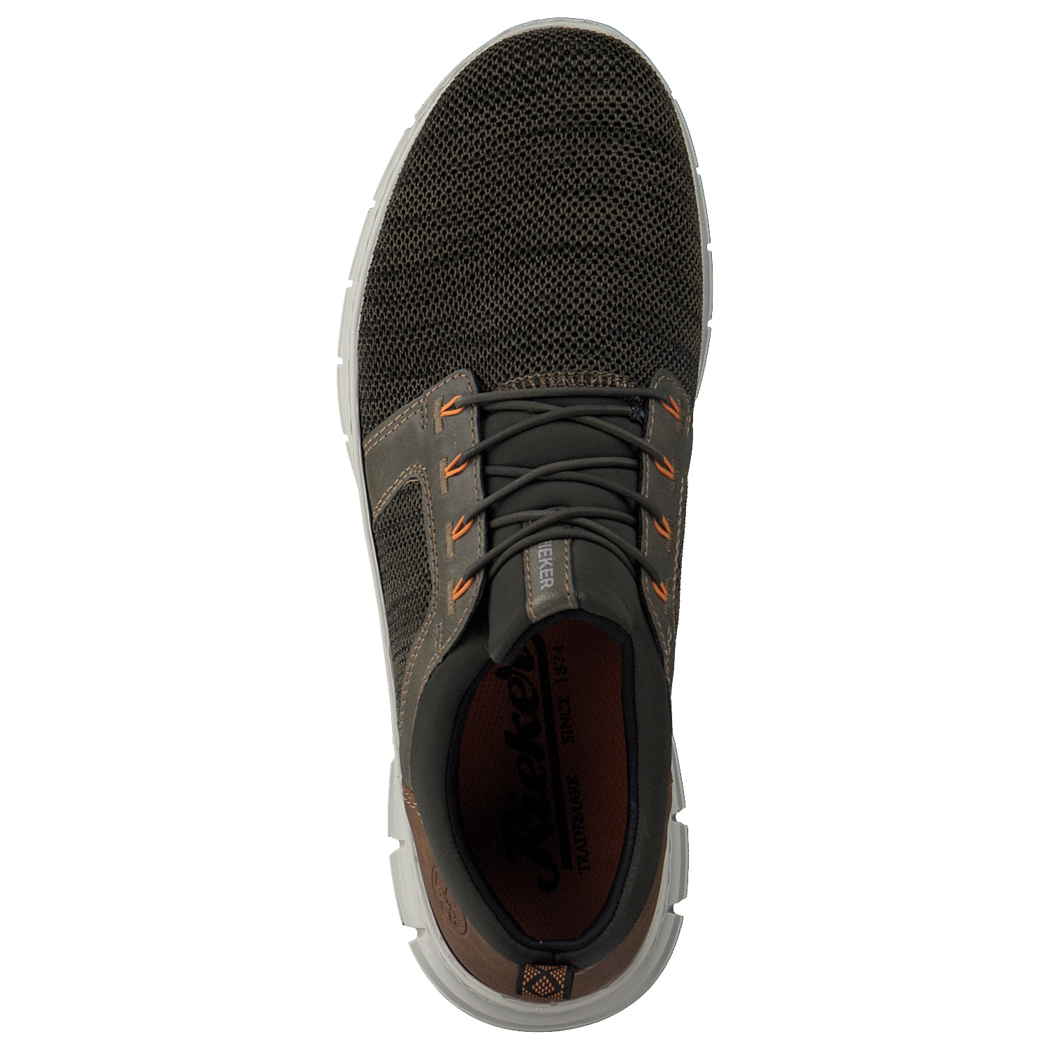 Rieker B7796, Sneakers Low, Herren, Olive